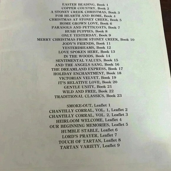 5/$25 Stoney creek 22  wild and free cross stitch craft book - Picture 4 of 8